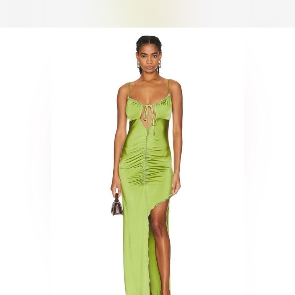 Vibrant Green Maxi Dress